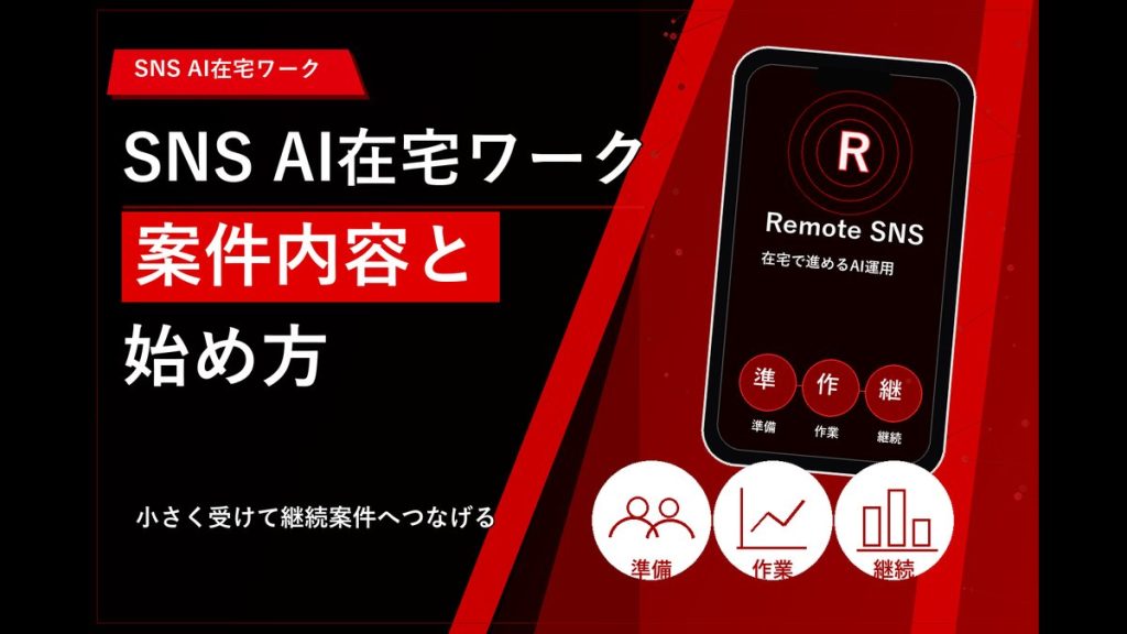 SNS AI在宅ワークとは？案件内容と始め方 アイキャッチ 20260611