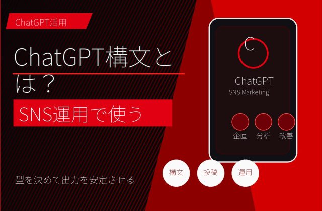 ChatGPT構文とは？SNS運用で使えるプロンプト設計 アイキャッチ