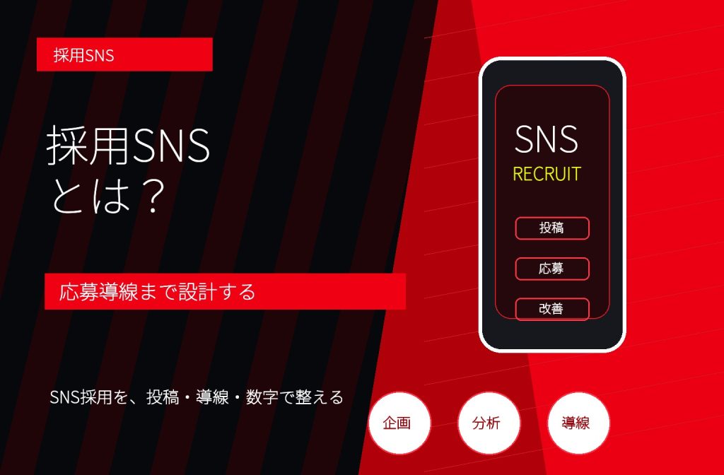 採用SNSとは?応募につながる企業アカウント運用と投稿設計