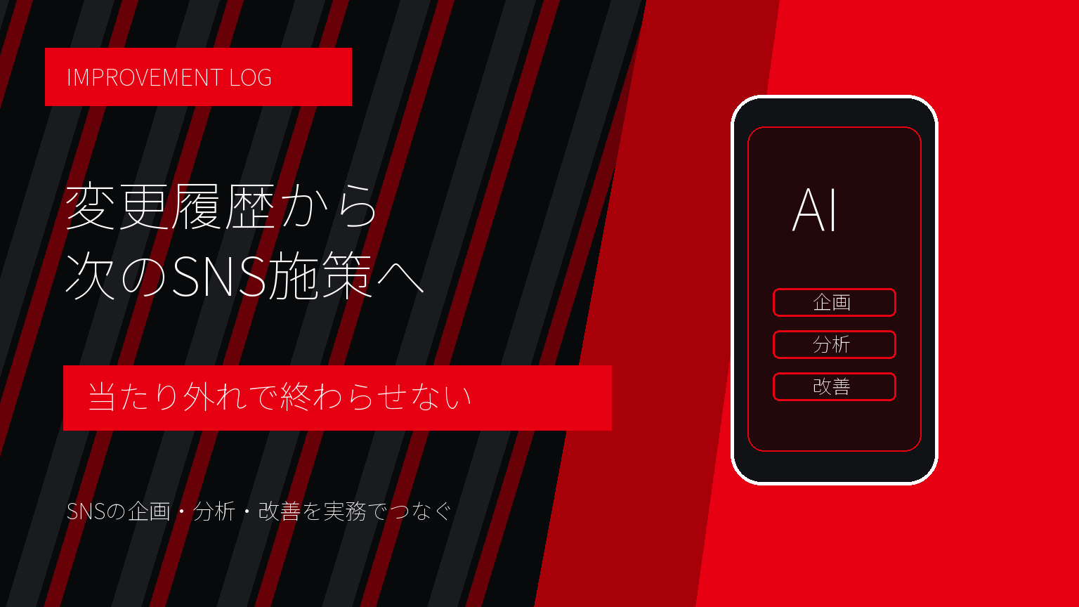 CodexでSNS分析結果を改善ログへつなげる流れ